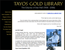 Tablet Screenshot of goldlibrary.com